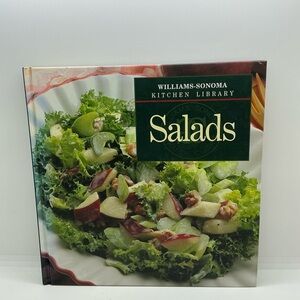 Williams-Sonoma Kitchen Library Salads Cookbook Recipes